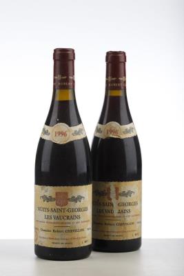 NUITS ST GEORGES LES VAUCRAINS 1996 - Robert Chevillon - 2 Bottles