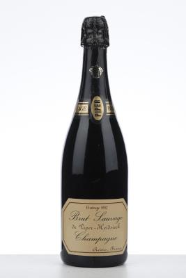PIPER HEIDSIECK BRUT SAUVAGE 1982 - Piper Heidsieck - 1 Bottle