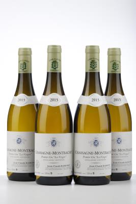 CHASSAGNE MONTRACHET BLANC LES VERGERS 2015 - Ramonet - 4 Bottles