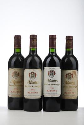 MONTUS CUVEE PRESTIGE 1998 - Mc - 4 Bottles