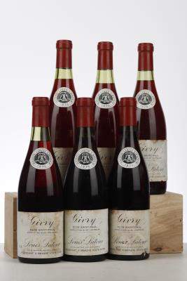 GIVRY CLOS SAINT PAUL 1976 - Louis Latour - 6 Bottles