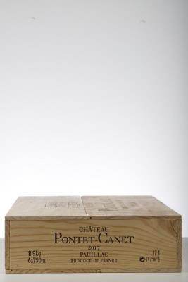 PONTET CANET 2017 - Mc - 6 Bottles - Owc 6