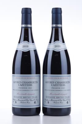 GEVREY CHAMBERTIN LES CAZETIERS 2010 - Bruno Clair - 2 Bottles