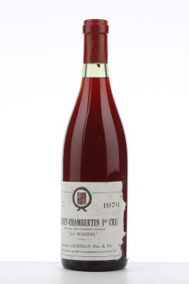 GEVREY CHAMBERTIN LA BOSSIERE 1976 - Geoffroy - 1 Bottle