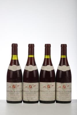 CHASSAGNE MONTRACHET ROUGE CHAMP GAINS 1999 - Jean Marc Morey - 4 Bottles