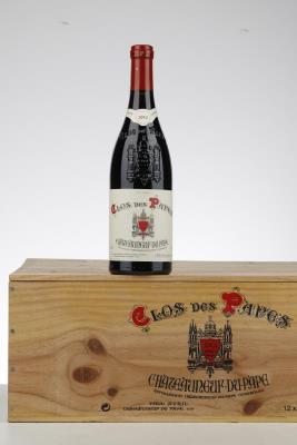 CHATEAUNEUF DU PAPE CLOS DES PAPES 2010 - Paul Avril - 6 Bottles - Owc 12