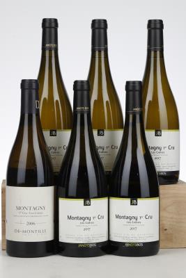 MONTAGNY BLANC 1ER CRU LES COERES 1*2006 +5*2017 MIXED - Janots Bos/Montille - 6 Bottles