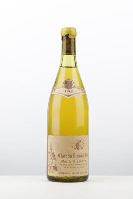 CHABLIS MONTEE DE TONNERRE 1979 - Raveneau - 1 Bottle