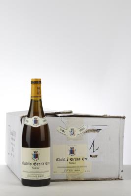 CHABLIS VALMUR 1996 - Jean Paul Droin - 12 Bottles