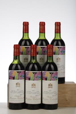 MOUTON ROTHSCHILD 1975 - Mc - 6 Bottles - Owc 6