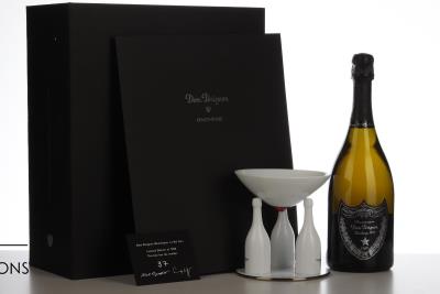 DOM PERIGNON OENOTHEQUE 1995 BOL SEIN EDITION KARL LAGERFELD CLAUDIA SCHIFFER Moet & Chandon  - only 1.000 bottles produced
