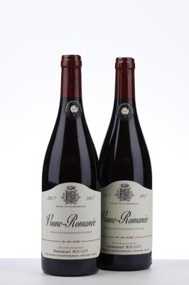 VOSNE ROMANEE 2017 - Emmanuel Rouget - 2 Bottles
