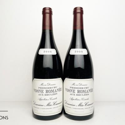 VOSNE ROMANEE AUX BRULEES 2008 - Meo Camuzet - 2 Bottles