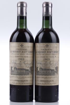 MISSION HAUT BRION 1962  - 2 Bottles