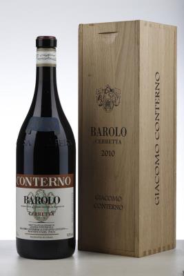 BAROLO CERRETTA 2010 - Giacomo Conterno - 1 x 1,500 Ltr - Owc 1