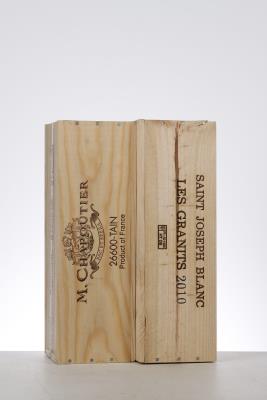 SAINT JOSEPH BLANC LES GRANITS 2010 - Chapoutier - 2 Magnums - Owc 1