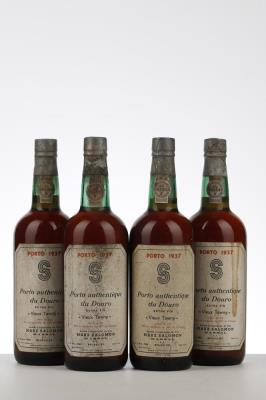 QUINTA DO NOVAL VIEUX TAWNY PORT 1937 - Quinta do Noval - Marx Salomon - Bottled 1977 - 4 Bottles