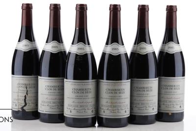 CHAMBERTIN CLOS DE BEZE 2005 - Bruno Clair - 6 Bottles