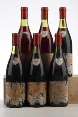 CORTON 1976 - Domaine des Hautes Chapelles - 6 Bottles