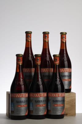 BAROLO VIGNA LA ROSA 1974 - Fontanafredda - 6 Bottles