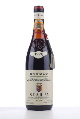 BAROLO I BOSCARETTI 1978 - Scarpa - 1 Bottle