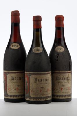 BEAUNE 1955 - Coron - MB - 3 Bottles