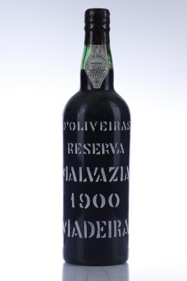MADEIRA MALVASIA 1900 - D'Oliveiras - 1 Bottle