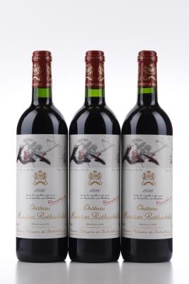 MOUTON ROTHSCHILD 1996 - Mc - 3 Bottles