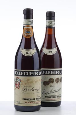 BARBARESCO 1974 - Oddero - 2 Bottles