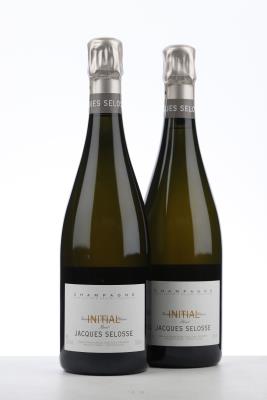 JACQUES SELOSSE BRUT INITIAL NV - Jacques Selosse - degorge 11/2019 - 2 Bottles