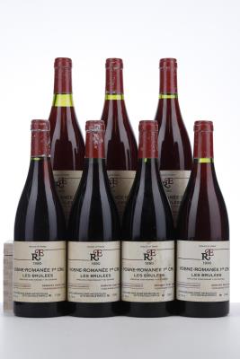VOSNE ROMANEE LES BRULEES 1990 - Rene Engel - 7 Bottles