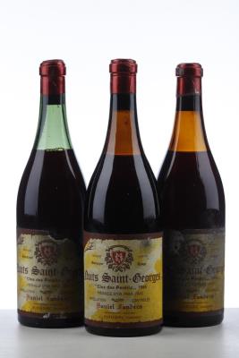 NUITS ST GEORGES CLOS DES PERDRIX 1964 - Daniel Sanders - 3 Bottles