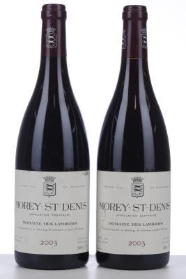 MOREY ST DENIS 2003 - Domaine des Lambrays - 2 Bottles