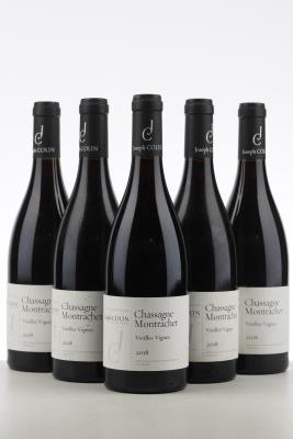 CHASSAGNE MONTRACHET ROUGE VIEILLES VIGNES 2018 - Joseph Colin  - 5 Bottles