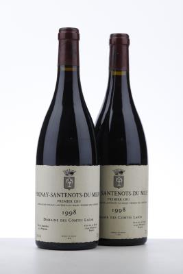 VOLNAY SANTENOTS DU MILIEU 1998 - Comtes Lafon - 2 Bottles