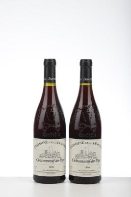 CHATEAUNEUF DU PAPE DOMAINE DE LA JANASSE 1999 - Aime Sabon - 2 Bottles