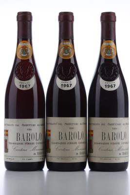 BAROLO 1967 - Cantina Mascarello - 3 Bottles