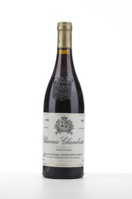 CHARMES CHAMBERTIN 1992 - Philippe Charlopin Parizot - 1 Bottle