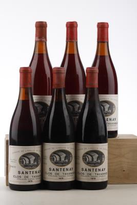 SANTENAY CLOS DE TAVANNES 1976 - l'Abbaye de Santenay - Louis Clair - 6 Bottles