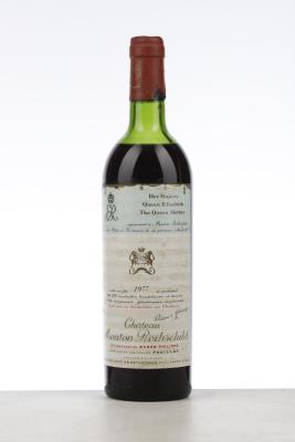 MOUTON ROTHSCHILD 1977 - Mc - 1 Bottle