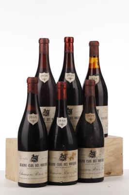 BEAUNE CLOS DES MOUCHES 1959 - Chanson MB - 6 Bottles