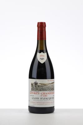 GEVREY CHAMBERTIN CLOS ST JACQUES 1996 - Armand Rousseau - 1 Bottle