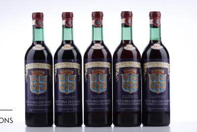 BRUNELLO DI MONTALCINO RISERVA 1962 - Barbi - 10 Bottles