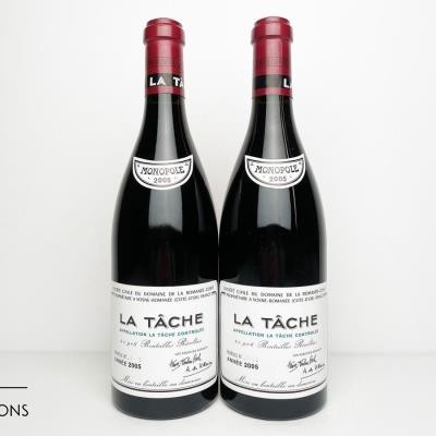 LA TACHE 2005 - Domaine de la Romanee Conti - 2 Bottles