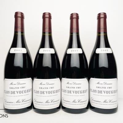 CLOS DE VOUGEOT 2007 - Meo Camuzet - 4 Bottles