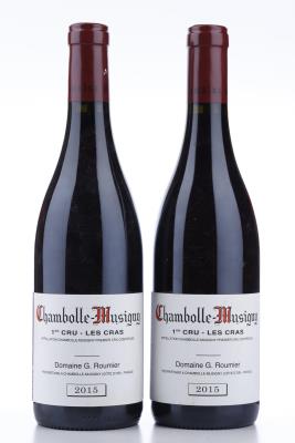 CHAMBOLLE MUSIGNY LES CRAS 2015 - Georges Roumier - 2 Bottles