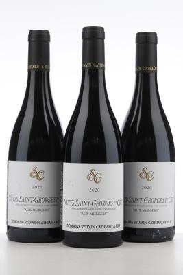 NUITS ST GEORGES AUX MURGERS 2020 - Sylvain Cathiard - 3 Bottles
