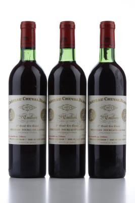 CHEVAL BLANC 1972 - 3 Bottles