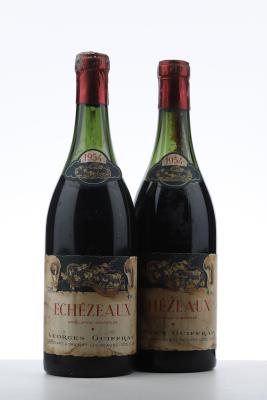 ECHEZEAUX 1954 - Georges Guiffray - 2 Bottles