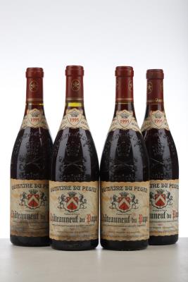 CHATEAUNEUF DU PAPE CUVEE RESERVEE DOMAINE DU PEGAU 1995 - Paul Ferrand - 4 Bottles
